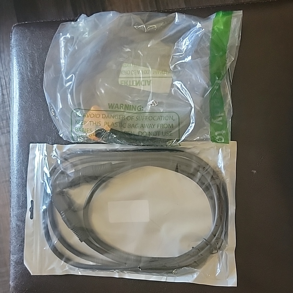 Set of 2 XLR Microphone Cable Male to Female 6.5 ft